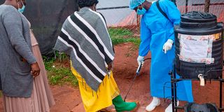 Ebola outbreak in Uganda 