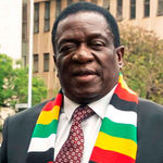 Zimbabwean President Emmerson Mnangagwa