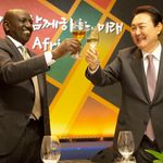 William Ruto and President Yoon Suk-yeol
