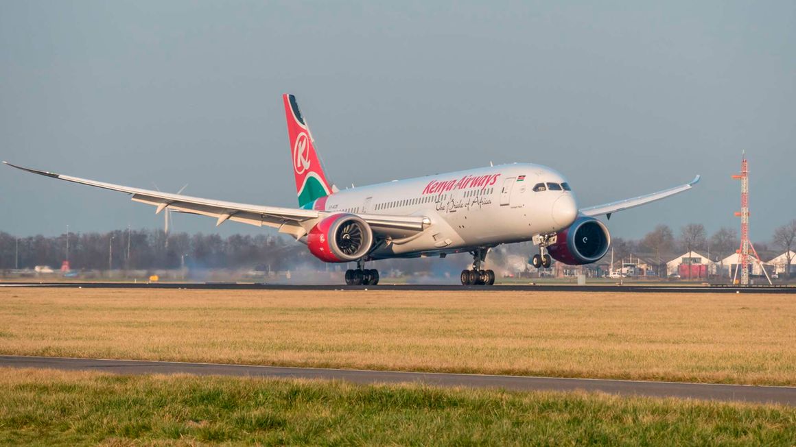 Kenyan flag carrier Kenya Airways