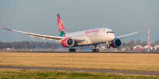 Kenyan flag carrier Kenya Airways