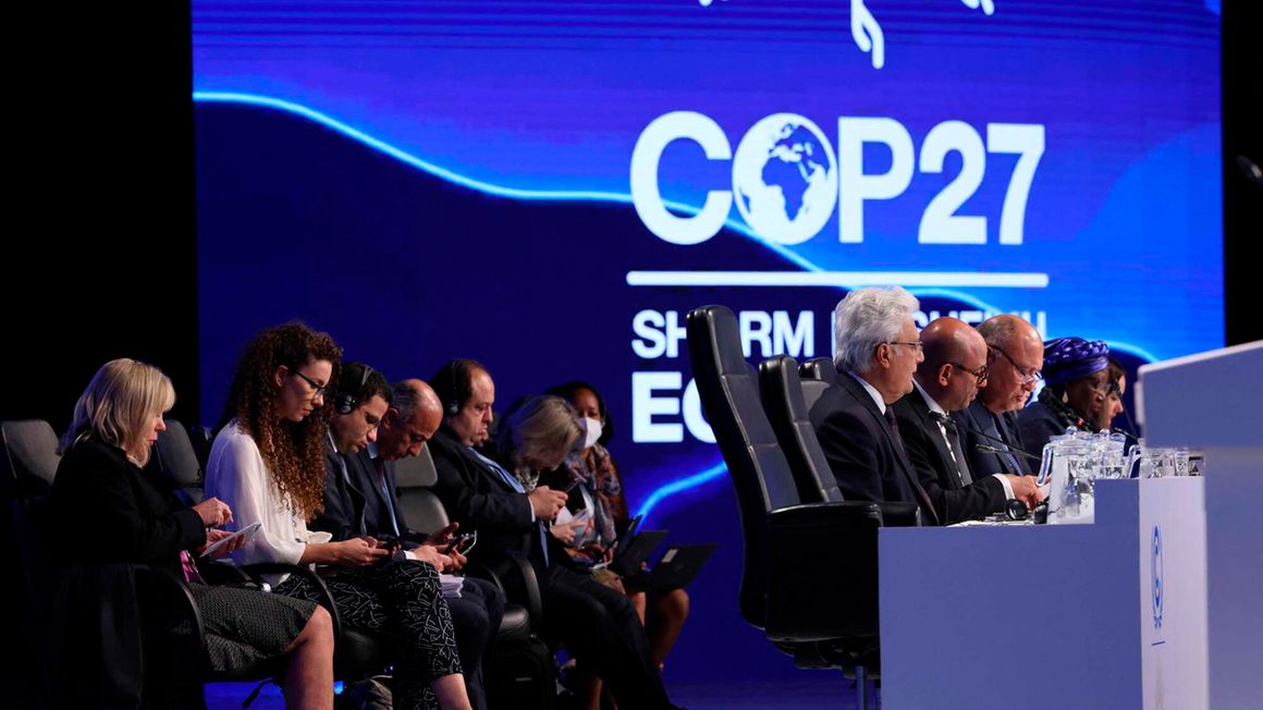 COP27 UN climate talks at the Sharm el-Sheikh in Egypt