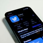 Twitter app on an iPhone 13 Pro