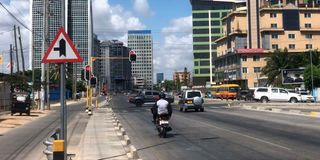 New Bagamoyo Road in Tanzania