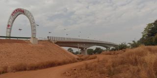 The Chinese-funded Samba Juma Bridge