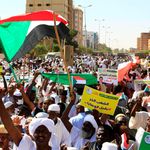 Sudanese protesters