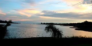 A view of Lake Victoria from Munyonyo in Kampala