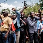 Anti-Rwanda protesters 