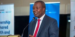 Kenya’s National Treasury CS Njuguna Ndung'u 