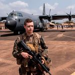 French soldiers in the Central African Republic