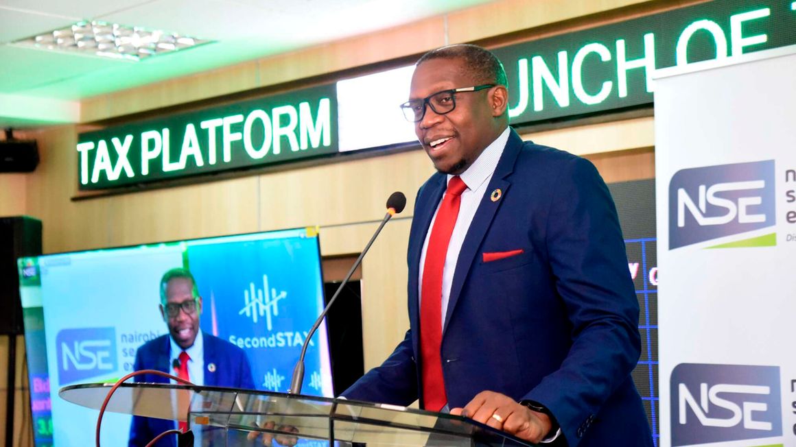 Nairobi Securities Exchange CEO Geoffrey Odundo 