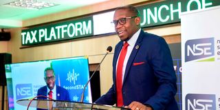 Nairobi Securities Exchange CEO Geoffrey Odundo 