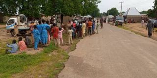 Displaced villagers Nigeria bandits