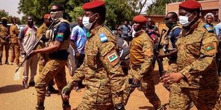 Burkina Faso's leader Captain Ibrahim Traore