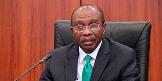 Central Bank of Nigeria Governor Godwin Emefiele.