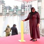 Tanzanian President Samia Suluhu Hassan 