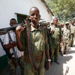 Somali National Army soldiers