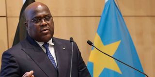 DRC President Felix Tshisekedi