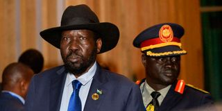 South Sudan President Salva Kiir.