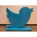 Twitter bird statue