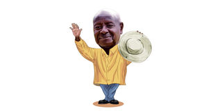 Ugandan president Yoweri Museveni 