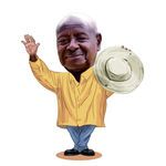 Ugandan president Yoweri Museveni 