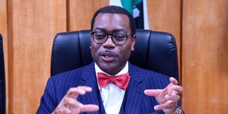 AfDB president Akinwumi Adesina 