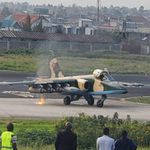 The Congolese military jet