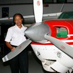 A female pilot