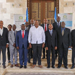 Uhuru Kenyatta, facilitator of the EAC-led Nairobi Process
