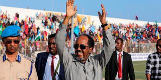 Somali President Hassan Sheikh Mohamud