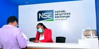 The Nairobi Securities Exchange.