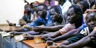 South Sudanese pounds
