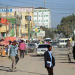 People walk on a street in Hargeisa, Somaliland