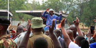 Kenya’s opposition leader Raila Odinga