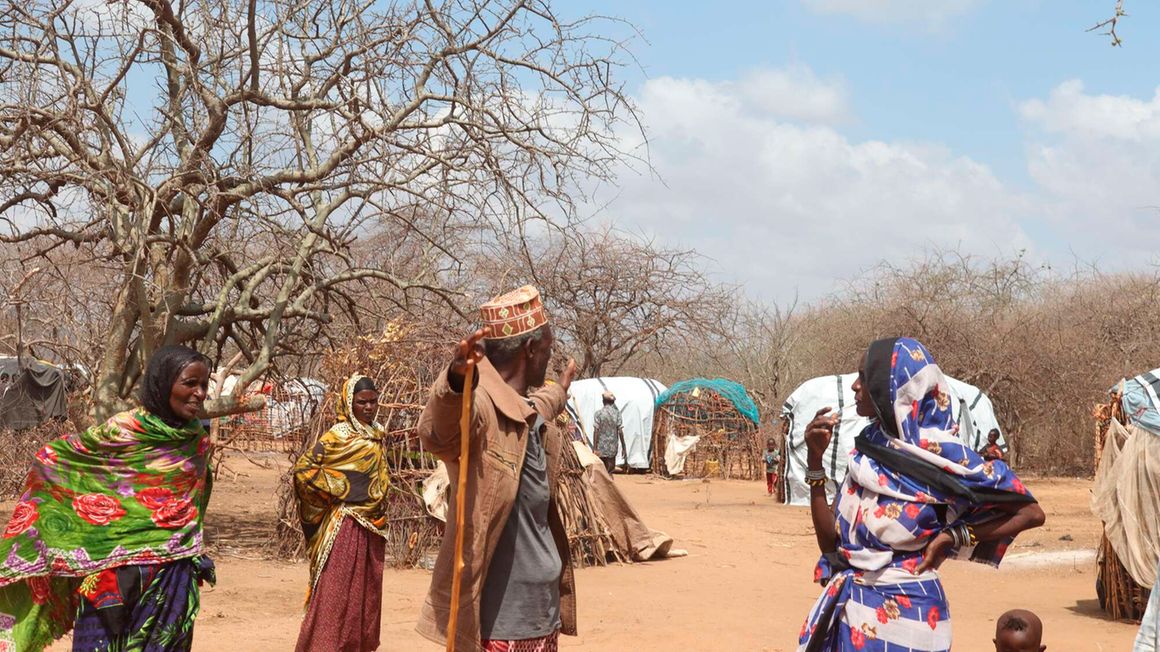 Ethiopian migrants living in Moyale, Kenya.