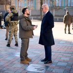 US President Joe Biden and Ukraine's Volodymyr Zelensky