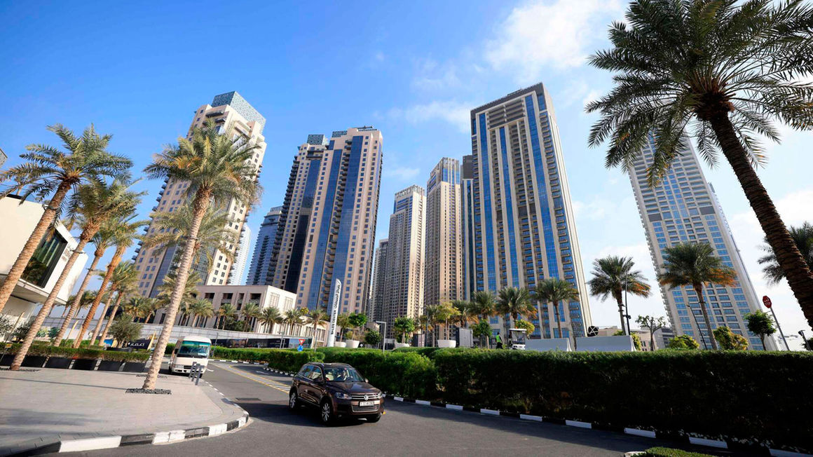 High-rise buildings in Dubai