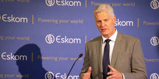 Andre de Ruyter, Group CEO of Eskom