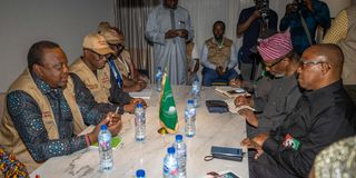 AU Election Observers Mission team Nigeria