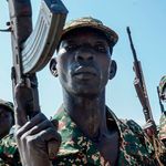 Members of South Sudan’s National Army 