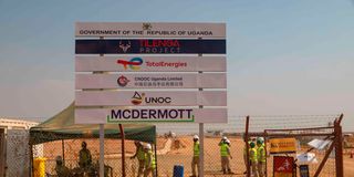 TotalEnergies site in Buliisa, Uganda