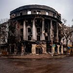 a building in Bakhmut