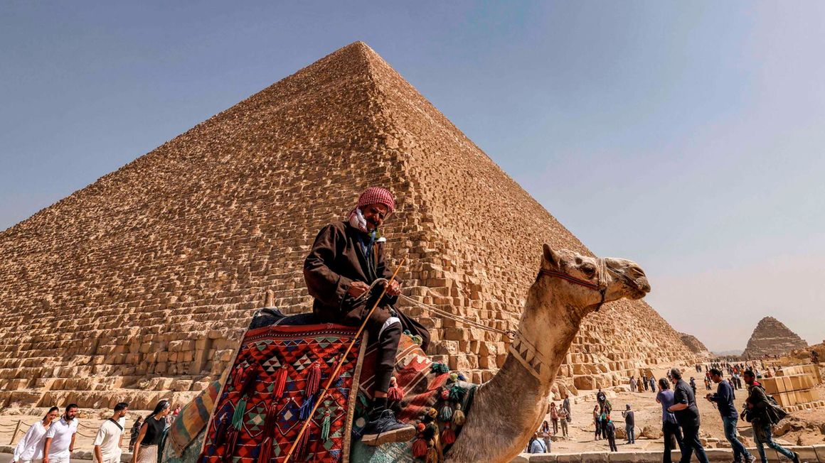 Pyramid of Giza in Egypt