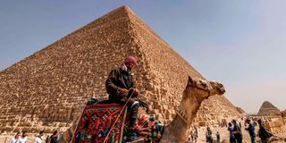 Pyramid of Giza in Egypt