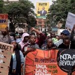 Kenyan activists demonstrate in Nairobi
