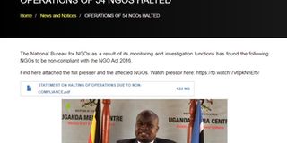 The National Bureau for Non-Governmental Organizations.