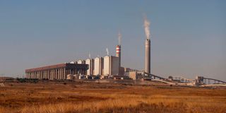 Kusile Power Station in South Africa.