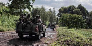 M23 soldiers leave Rumangabo camp