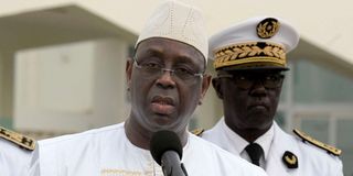 Senegalese president Macky Sall